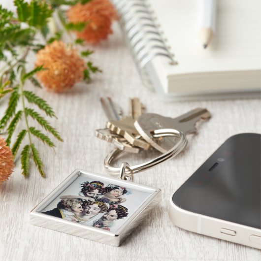 The Bride, c.1820 (litho) Sleutelhanger (Zijkant)