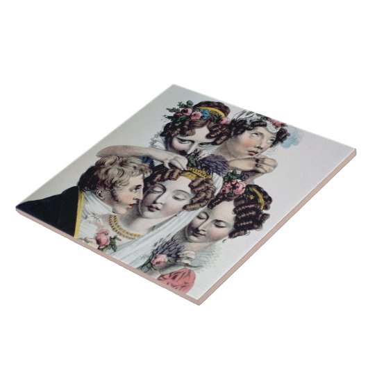 The Bride, c.1820 (litho) Tegeltje (Zijkant)