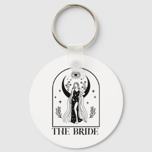 The Bride Coven Witchy Gothic Wedding Bachelorette Sleutelhanger