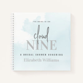 The Bride is op Cloud Nine Vrijgezellenfeest gaste Notitieboek