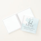 The Bride is op Cloud Nine Vrijgezellenfeest gaste Notitieboek (Binnen)