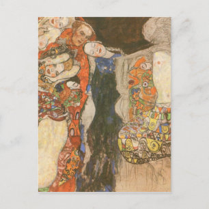 The Bride (onafgewerkt) van Gustav Klimt Briefkaart
