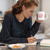 The Bride Peony  Koffiemok