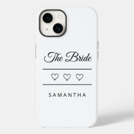 The Bride Personalized Wedding Design Case-Mate iPhone 14 Hoesje