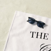 The Bride Social Club Lavendel Cocktail Strandlaken (In situ)