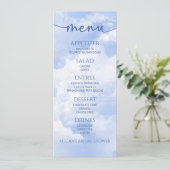 The Bride staat op het menu van Cloud Nine Vrijgez (Staand voorkant)