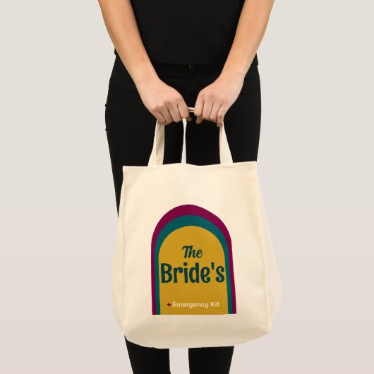 The Bride's Emergency Kit Tote Bag (Voorkant (product))