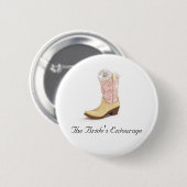 The Bride's Entourage Ronde Button 5,7 Cm (Voorkant /achterkant)