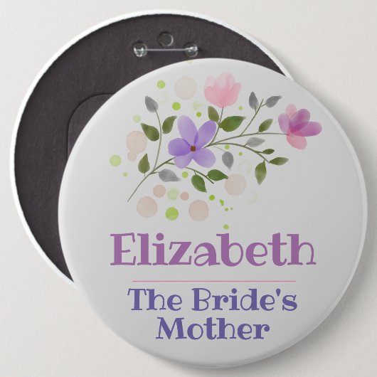The Bride's Moeder Button Badge (Voorkant /achterkant)