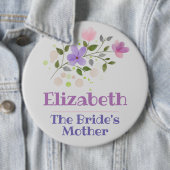 The Bride's Moeder Button Badge (In situ)