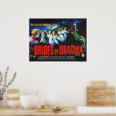 The Brides of Dracula Movie Poster (Keuken)