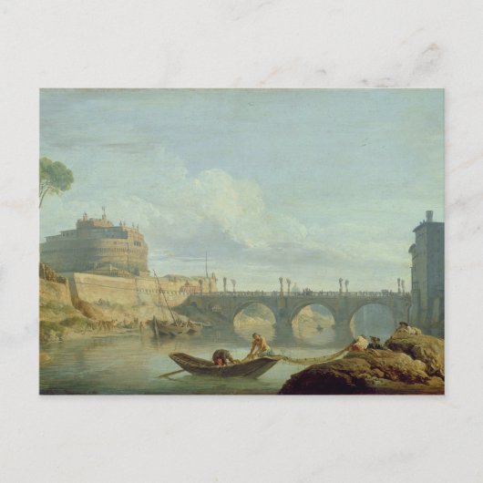 The Bridge and Castle Sant'Angelo, 1745 Briefkaart (Voorkant)