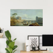 The Bridge and Castle Sant'Angelo, 1745 Poster (Thuiskantoor)