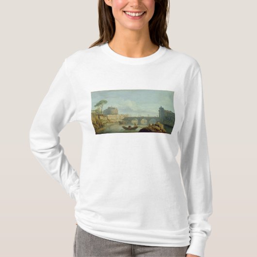 The Bridge and Castle Sant'Angelo, 1745 T-shirt (Voorkant)