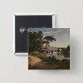 The Bridge at Narni, c.1826-27 Vierkante Button 5,1 Cm (Voorkant /achterkant)