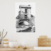The Bridge House, Ambleside Poster (Keuken)