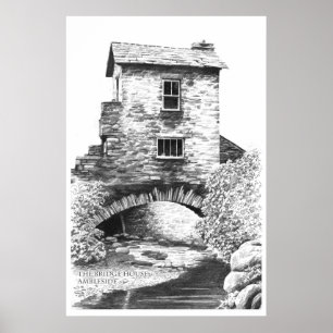 The Bridge House, Ambleside Poster