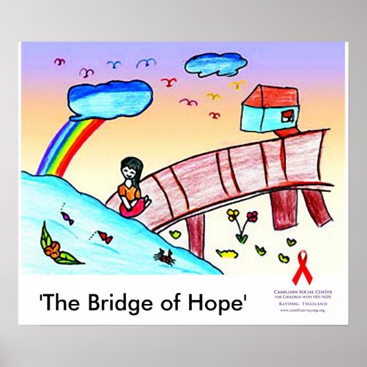 The Bridge of Hope ( hiv / aidsliefdadigheid ) Poster (Voorkant)
