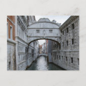 The Bridge of Sighs Venice Italy Briefkaart (Voorkant)