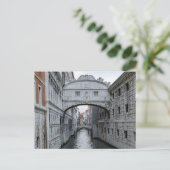 The Bridge of Sighs Venice Italy Briefkaart (Staand voorkant)
