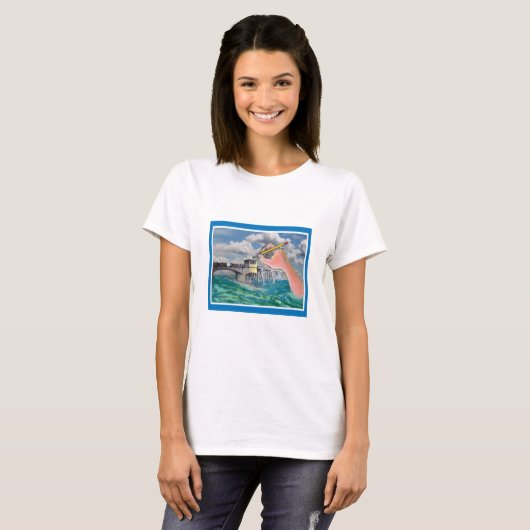 The Bridge Tender Woman's T Shirt van Paul Arnold (Voorkant volledig)