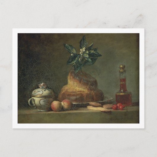 The Brioche of The Dessert, 1763 (olie op canvas) Briefkaart (Voorkant)