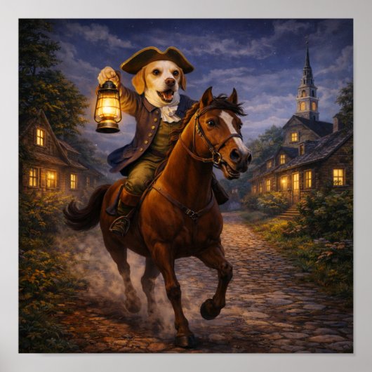 "The British Are Coming" Poster (Voorkant)