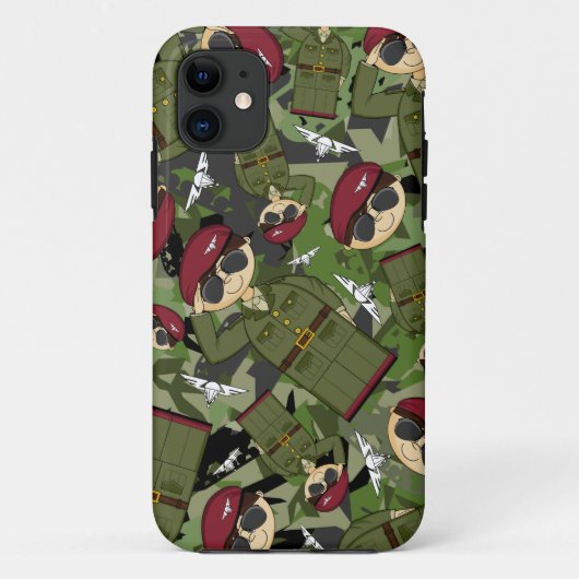 The British Army Soldier iphone Case (Achterkant)