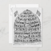 The British Beehive, 1867 Briefkaart (Voorkant / Achterkant)