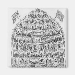 The British Beehive, 1867 Magneet
