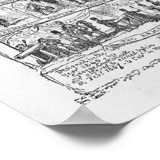 The British Beehive, 1867 Poster (Hoek)