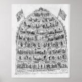 The British Beehive, 1867 Poster (Voorkant)