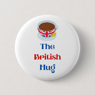 The British Hug Ronde Button 5,7 Cm