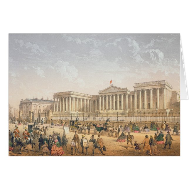 The British Museum, c.1862 (kleurenlitho) (Voorkant Horizontaal)