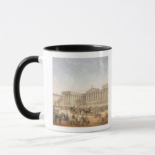 The British Museum, c.1862 (kleurenlitho) Mok (Links)
