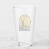 The Broads National Park England  Glas (Achterkant)