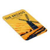 The Broads National Park England  Magneet (Rechterzijde)