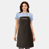 The Broken Bean Apron Schort (Gedragen)