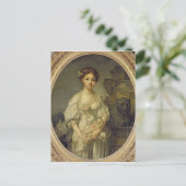 The Broken Pitcher, c.1772-73 Briefkaart (Staand voorkant)