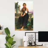 The Broken Pitcher (La Cruche Cassee) 1891 Poster (Thuiskantoor)