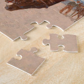 The Bronco Buster (door Frederic Remington) Legpuzzel (Zijkant)