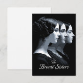 The Brontë Sisters Bedankkaart (Voorkant / Achterkant)