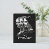 The Brontë Sisters Briefkaart (Staand voorkant)