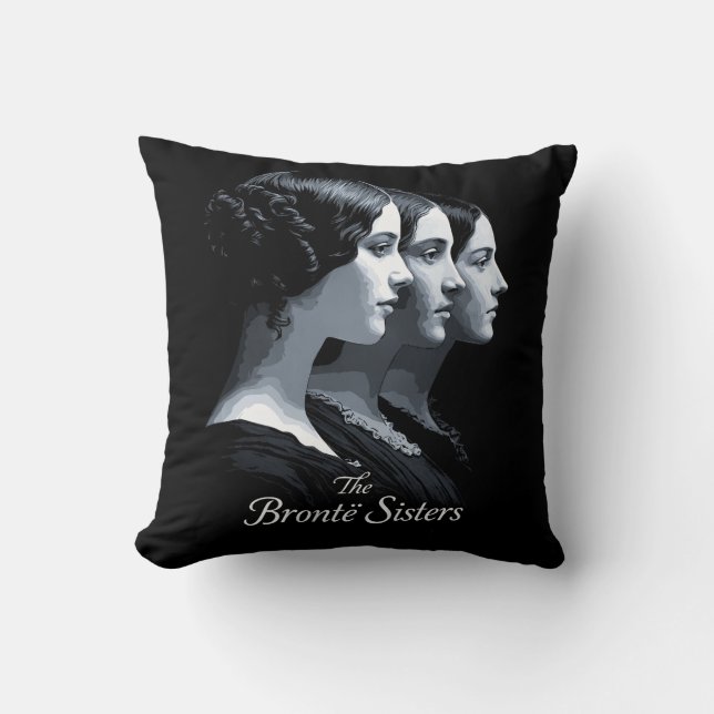 The Brontë Sisters Kussen (Voorkant)