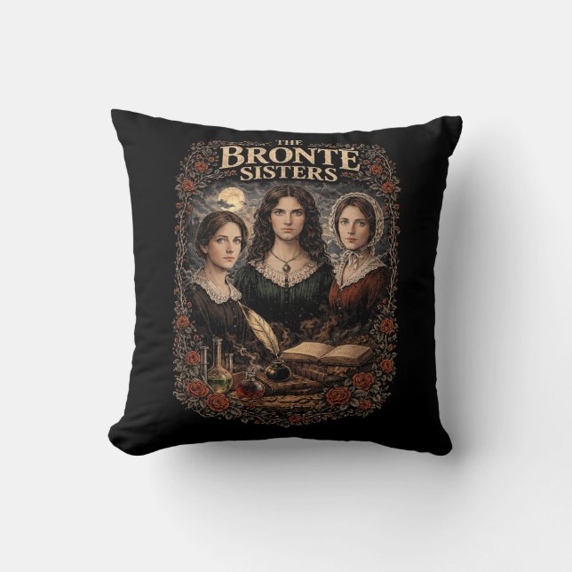 The Brontë Sisters Kussen (Voorkant)