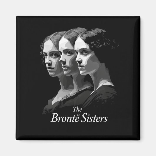 The Brontë Sisters Magneet (Voorkant)