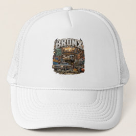 The Bronx New York Boogie Down Stedelijke Collage Trucker Pet