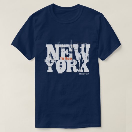 The Bronx, New York - Een MisterP-Shirt T-shirt (Design voorkant)