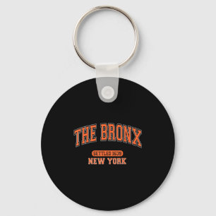 The Bronx New York Gevestigd 16&#; Vintage Srts B Sleutelhanger