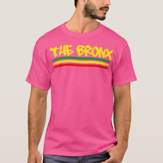 The Bronx New York Rasta Reggae Graffiti Hip Hop T-shirt